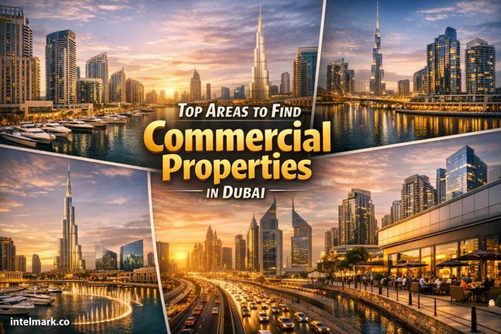 Top Areas to Find Commercial Properties in Dubai