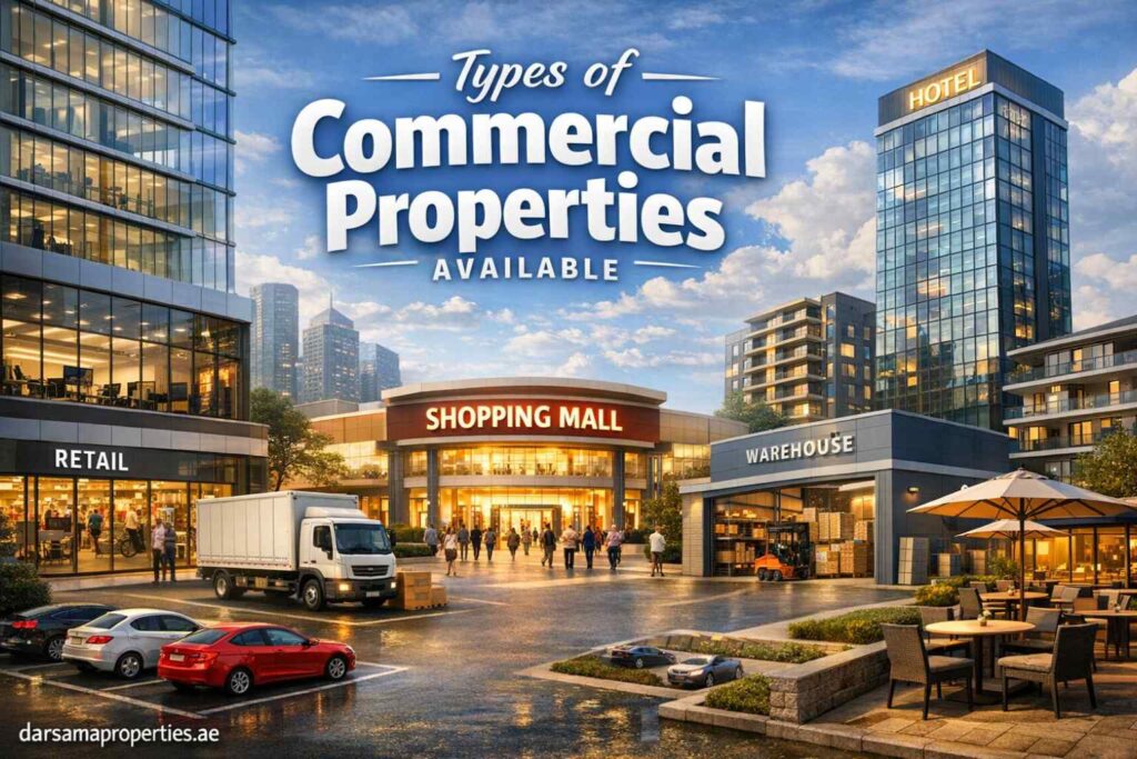 Types of Commercial Properties Available